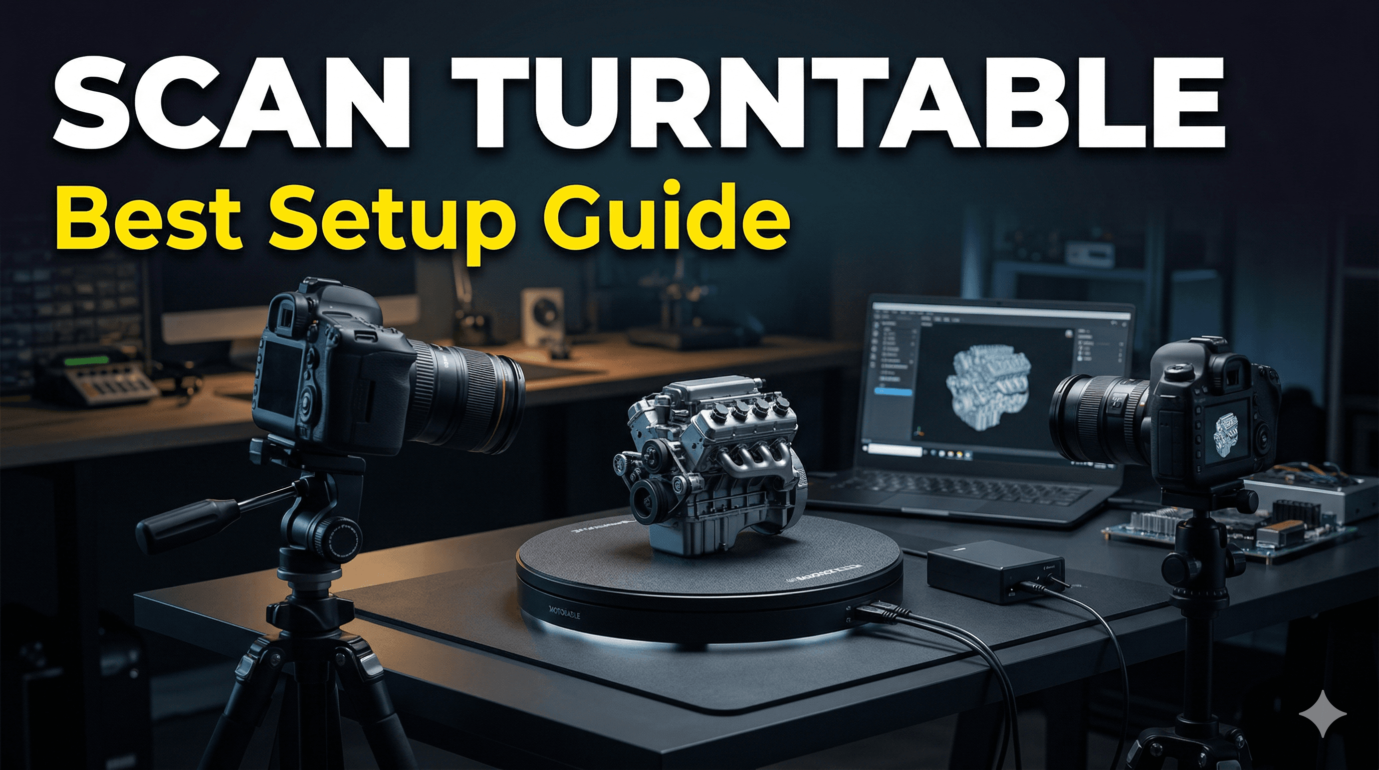 Best Turntable Setups for Consistent 3D Scanning Results
