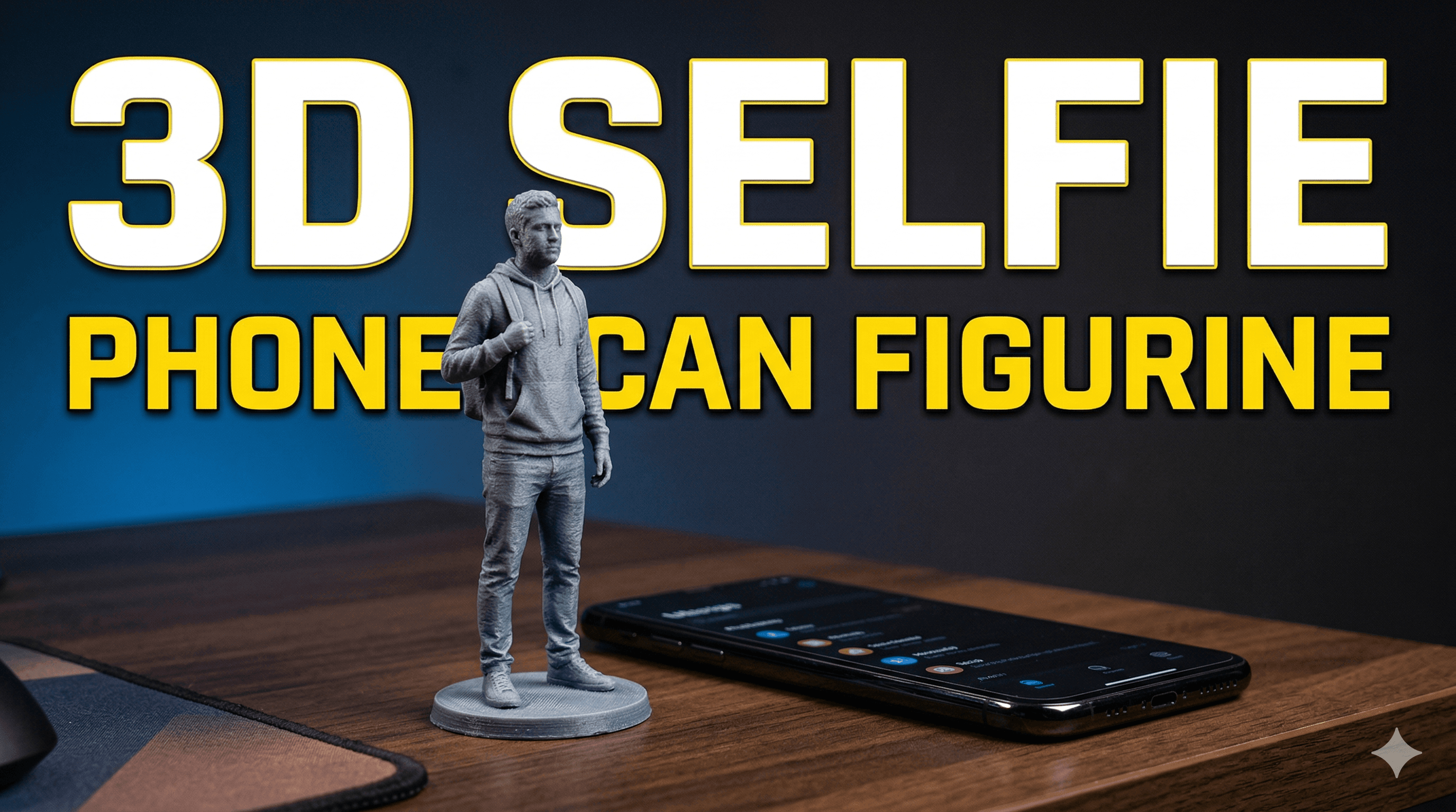 How to Create a 3D Selfie Figurine Using Phone Scanning