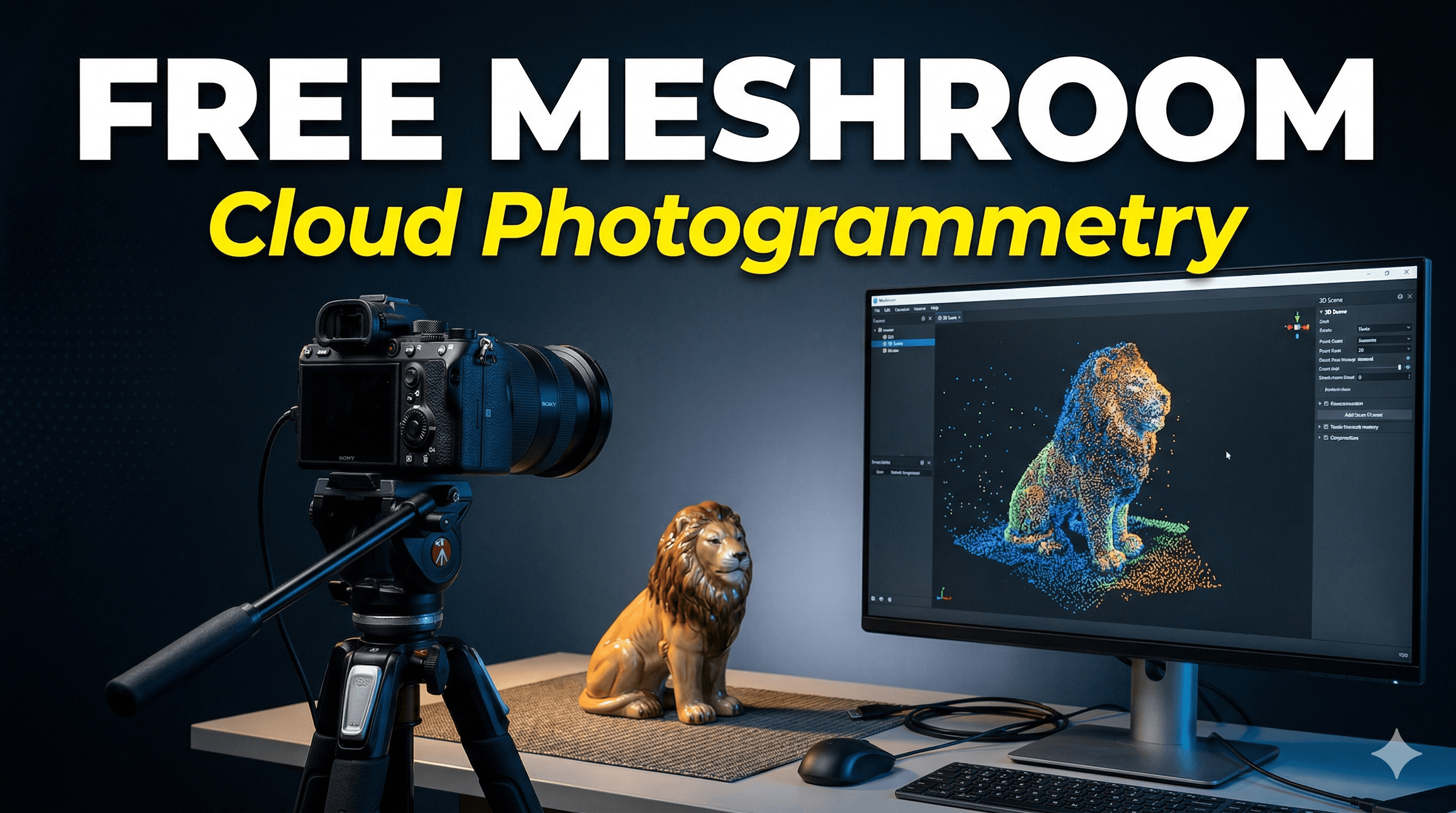 Cloud-Based 3D Scanning: How to Use Meshroom for Free Photogrammetry