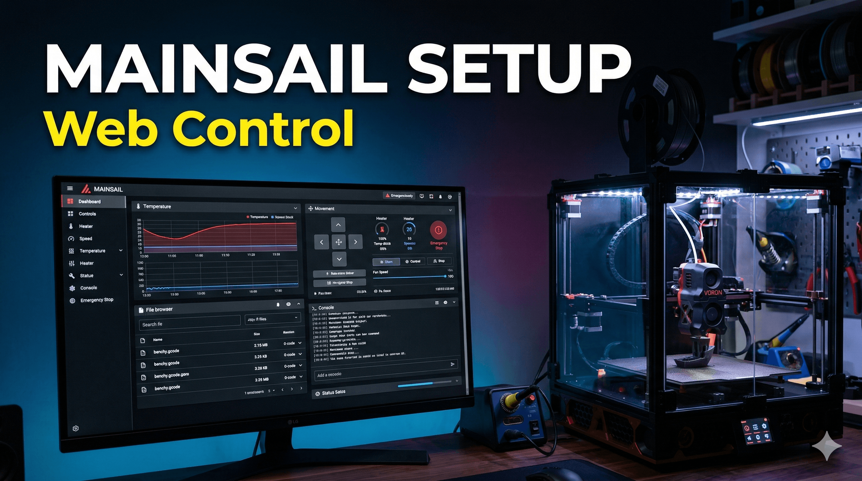 How to Set Up Mainsail Web Interface for Your Klipper Printer
