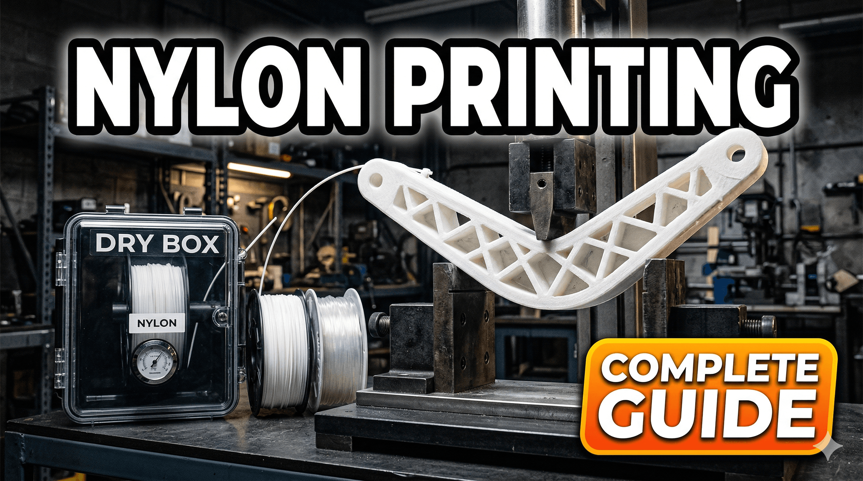 Complete Guide to 3D Printing with Nylon: Settings, Tips, and Best Brands